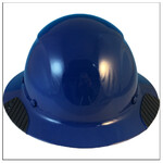 iDAX - Non-Vented Hard Hat Blue