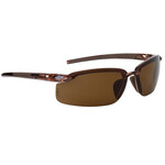 96568CP Crossfire® ES5 HD Polarized Lens & Crystal Brown Frame Safety Glasses