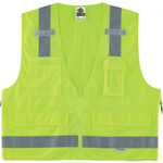 Ergodyne GloWear Class 2 Surveyors Vest  w/ Zipper
