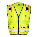 CENTINEL CLASS 2 LOGO SURVEY VEST LIME