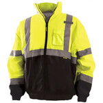 Occunomix Black Bottom Bomber Jacket