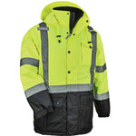 Ergodyne® GloWear Hi-Vis Winter Jacket Quilted Parka - Type R, Class 3