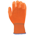 28992CP/SP NSI PolyFlex Hi-Vis Orange Polyurethane Palm Coated Nylon Gloves