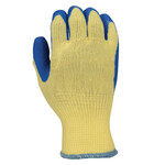 DISCONTINUED FROM CUSTOM / NSI Ruf-Flex 2 Blue Rubber Palm Coated Work Gloves