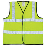 NSi Ultrabrite Workwear Class 2 Solid Reflective Hi-Vis Safety Vest