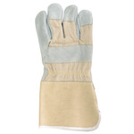 3031CP/SP NSI Side Split Leather Palm Gauntlet Cuff Work Gloves