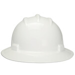 160663CP NSI Power Shell 4-Point Ratchet Suspension Full Brim Hard Hat