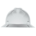 6957CP MSA V-Gard 4-Point Pinlock Suspension Full Brim Hard Hat