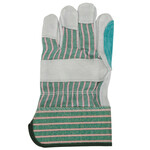 NSI Select Grade Double Leather Palm Safety Cuff Work Gloves