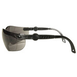 19671CP NSI N-Specs Avenger Sport Adjustable Gray Anti-Fog Lens Safety Glasses