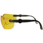 23853CP NSI N-Specs Avenger Sport Adjustable Amber Lens Safety Glasses