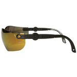 NSI N-Specs Avenger Sport Adjustable Red Mirrored Lens Safety Glasses