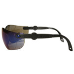 NSI N-Specs Avenger Sport Adjustable Blue Mirrored Lens Safety Glasses