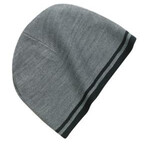 Port & Company Fine Knit Skull Cap with Stripes