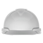 MSA Vanguard II Lateral Protection 4-Point Ratchet Suspension Cap Hard Hat