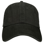 Big Accessories 6-Panel Washed Twill Low-Profile Cap