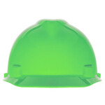 MSA V-Gard Hard Hat w/ Staz-On Suspension - Bright Green