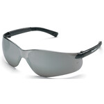 Crews Bearkat Silver Mirrored Lens Safety Glasses
