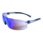  Radians Rad-Sequel™ Blue Mirrored Lens Safety Glasses