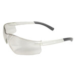 Radians AT1-10 Rad-Atac Smoke Temples Clear Lens Safety Glasses 
