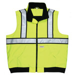 River City Luminator Body Warmer Class 2 Insulated Traffic Safety Vest