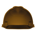 MSA V-Gard 4-Point Ratchet Suspension Cap Hard Hat - Tan