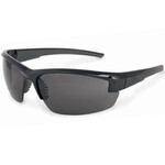 Uvex Mercury Safety Glasses Black Frame Gray Lens