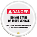 Accuform ANSI Danger Steering Wheel Message Cover
