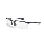 Crossfire ES4 Clear Lens & Shiny Pearl Gray Frame Safety Glasses
