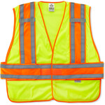 Ergodyne GloWear 8240HL Two-Tone Expandable Vest - Velcro Closure