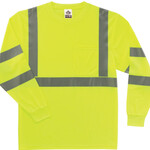 Ergodyne GloWear 8391 Type R Class 3 Long Sleeve T-Shirt