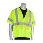 PIP 303-HSVE Economy Type R Class 3 Mesh Safety Vest w/ Four Pockets