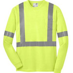 PIP 313-1300 Type R Class 3 Long Sleeve Safety T-Shirt