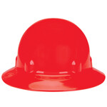Fibre Metal E1RW Full Brim Hard Hat w/ Ratchet Suspension - Red