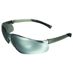 NSI N-Specs Tridon Sport Silver Mirrored Anti-Scratch Lens Safety Glasses