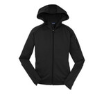 Sport-Tek Ladies Tech Fleece Full-Zip Hooded Jacket