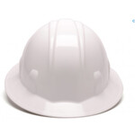 Pyramex SL Series Full Brim Hardhat w/ 6 Point Ratchet Suspension