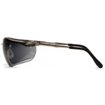 Pyramex V2-Metal Gray Lens Gun Metal Frame Safety Glasses