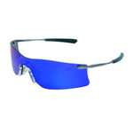Crews Glasses Rubicon Emerald Mirrored Anti-Scratch Lens Safety Glasses