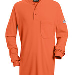Bulwark FR SEL2 Men's Lightweight Long Sleeve Tagless Henley Shirt