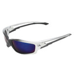 Edge Safety Eyewear Kazbek Blue Mirrored Lens Safety Glasses