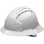 JSP Evolution Vented Full Brim 6pt Pinlock Suspension Hard Hat