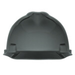 MSA V-Gard 4-Point Pinlock Suspension Cap Hardhat - Silver