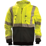 205312CP OccuNomix Type R Class 3 Black Bottom Safety Sweatshirt