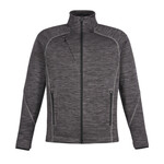211311CP North End Sport Men’s Flux Melange Bonded Fleece Jacket