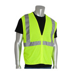 230745CP PIP Economy Type R Class Mesh 2 Safety Vest w/ Zipper