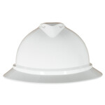 197697CP MSA V-Gard 500 Vented 6pt Ratchet Susp Full Brim Hard Hat