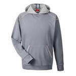 40819CP Team 365 Adult Excel Melange Performance Fleece Hoodie