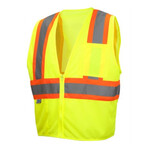 Pyramex RVZ22 SE Series Class 2 Non FR Self Extinguishing Hi-Vis Vest