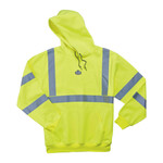 257735CP Ergodyne GloWear 8393 Type R Class 3 Hooded Sweatshirt